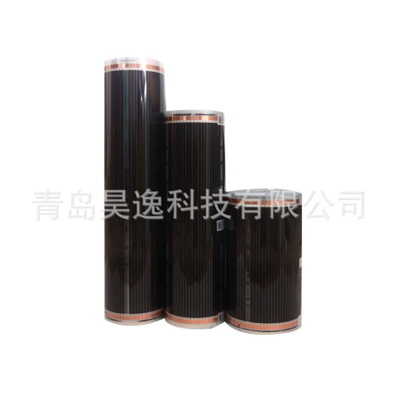 供用批发黑条电热膜 石墨烯电热膜地暖批发大功率汗蒸房电热膜