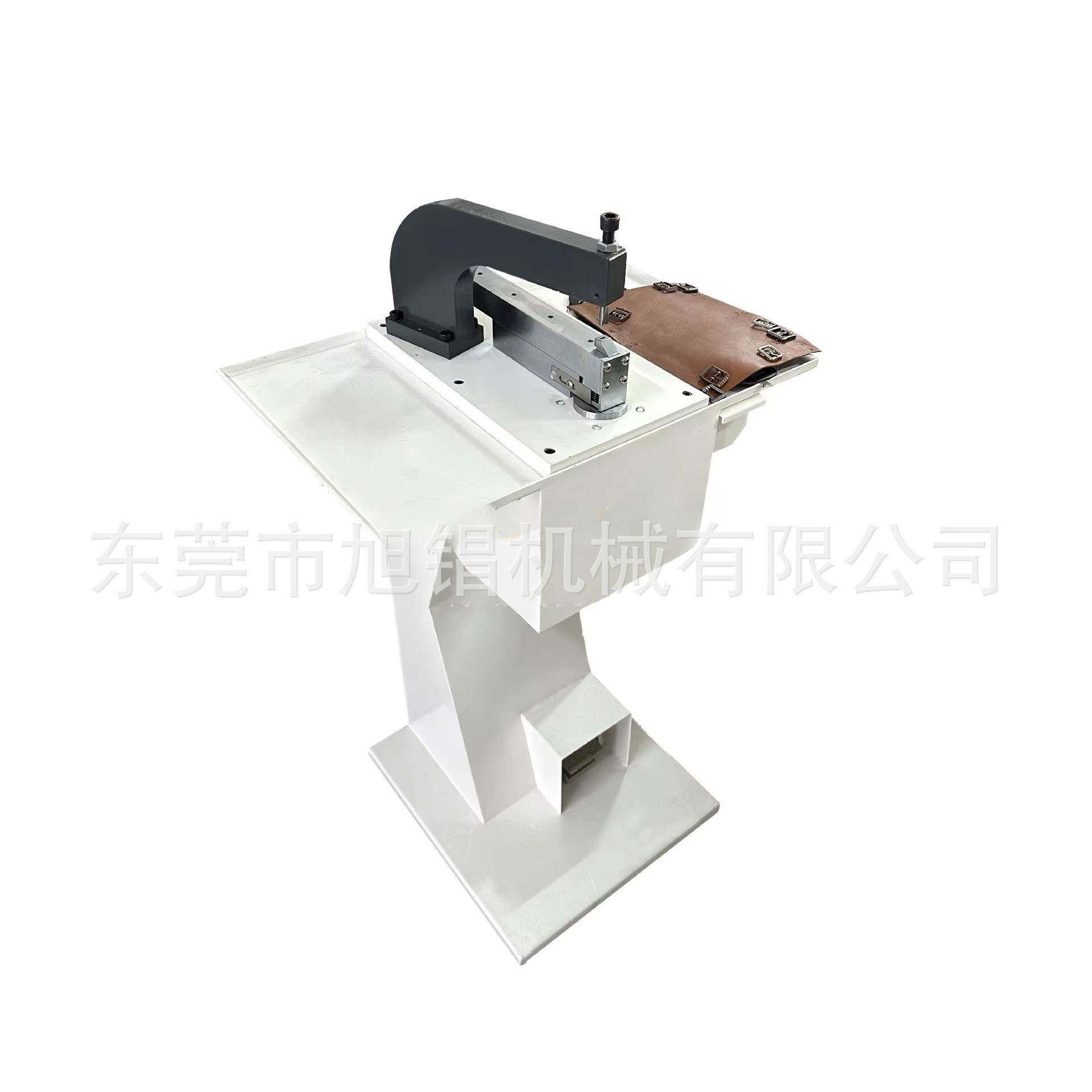 电动半自动皮革分割器皮带彩带切割条切割机鞋底生产