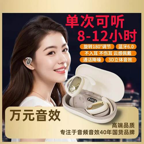 雅兰仕正品柏林之音高音质智能AI无线蓝牙耳机超长续航运动降噪