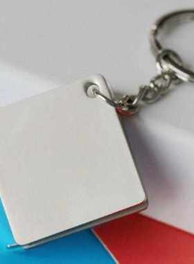 Pocket Tape Measure Portable Steel Small Tape Measure Keycha