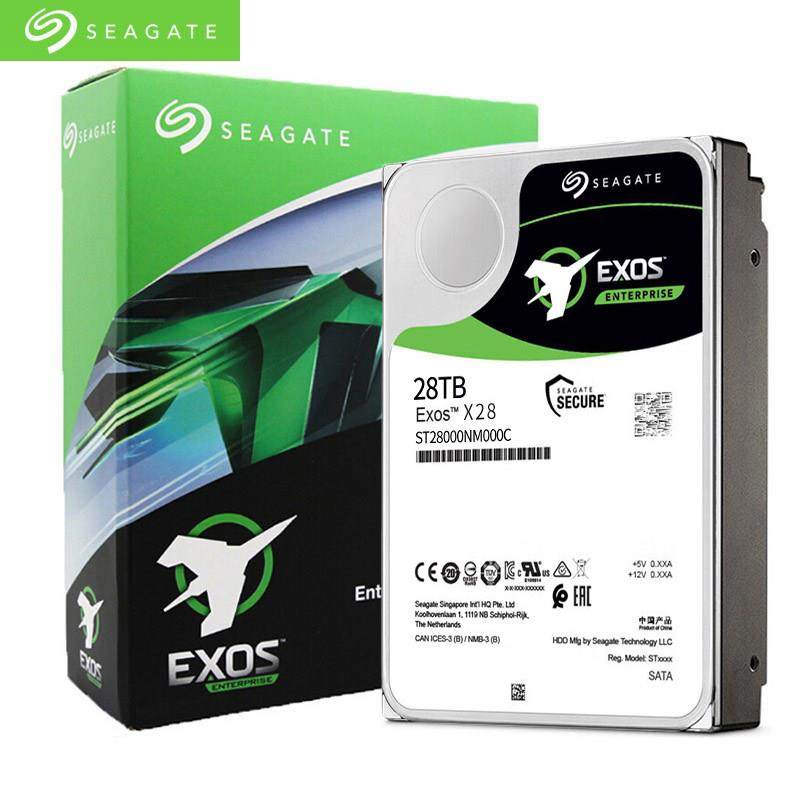 Seagate/希捷ST28000NM000C 28t氦气银河企业级NAS机械硬盘28tb