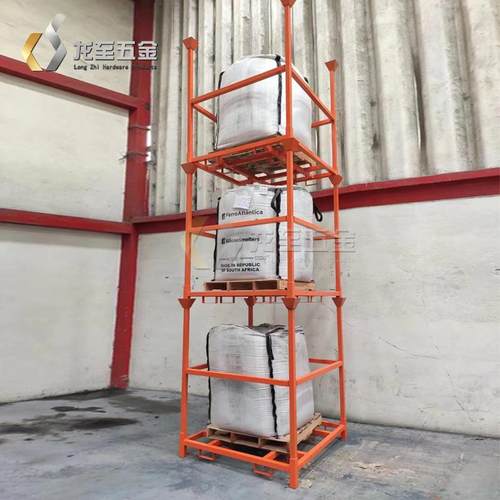 至生产可堆叠吨包BZB袋架 厚材加质货托物架盘龙架承重好