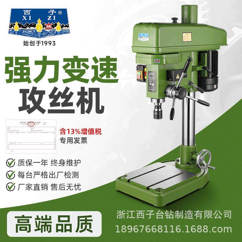 西子强力变速攻丝机ZWS-40半自动攻牙机攻丝直径钢件M50X1.5M27X3