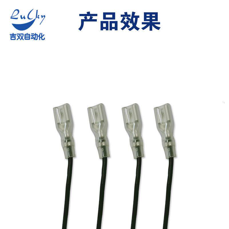 全自动护套头端单子 电线切断机端剥单皮双端剥DL-246皮单端扭线