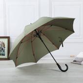 正品 日本进口Mau抗风暴雨长柄伞折伞覆晒古遮江户晴B雨伞商务阳伞