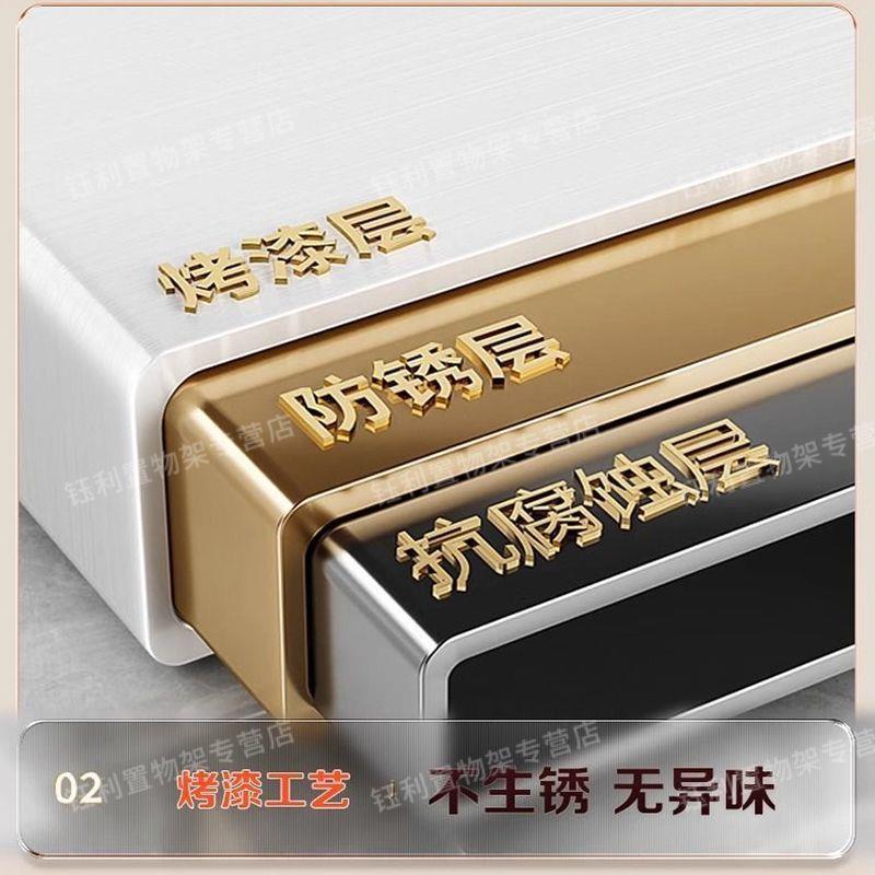 厨房置物柜架落地多层收纳子家用BJS功能带门防尘储物柜微波炉橱