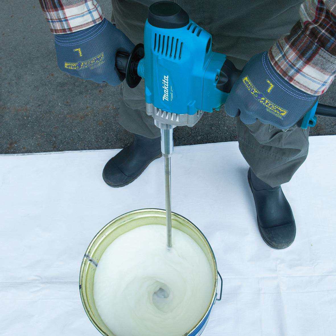 makita 牧田搅拌机M6600XB搅拌机电动工业打灰机腻子粉大功率电钻