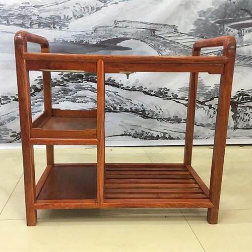供应缅甸花梨木茶几实木茶桌餐边柜花梨木茶水柜