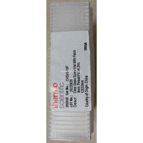 therm o样品瓶CHSV9-10P C瓶盖垫5l000-54B 100个/包，2m原装议价