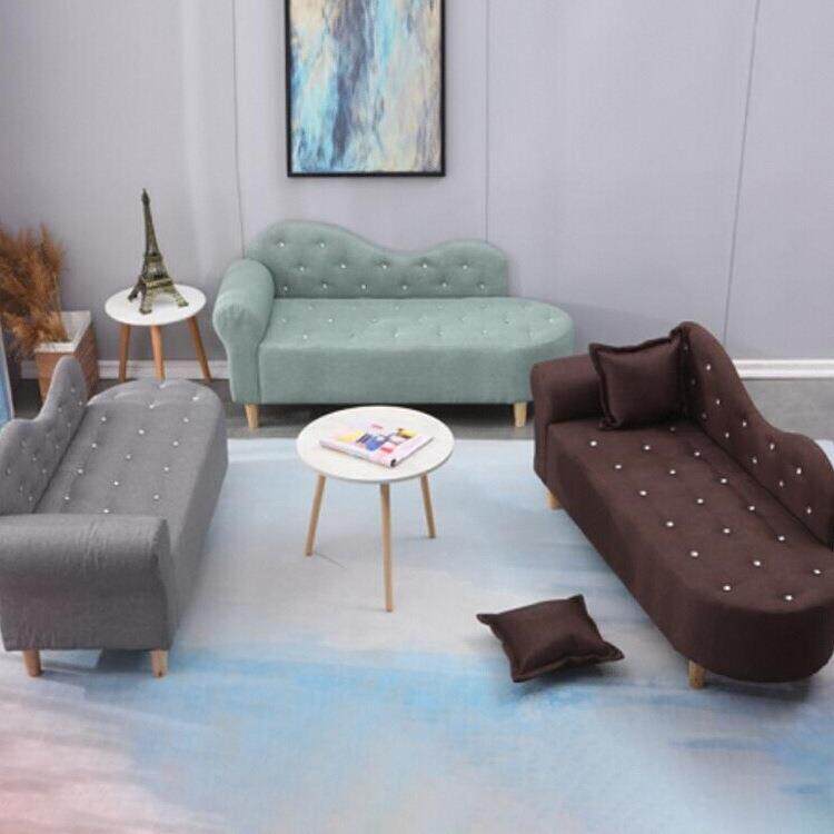 欧985式贵妃椅艺轻奢沙发小布户型人卧室公出租房寓简约双服装店