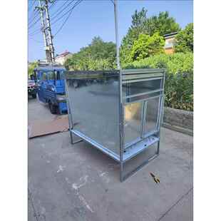 三轮车摊位架夜市车棚早餐收集移动架臭豆腐各种不锈钢架