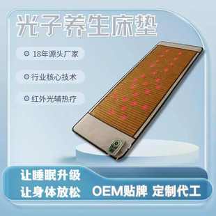 厂家批发黄土球美容床垫玉石加热美容院加热光子能量床垫超长波