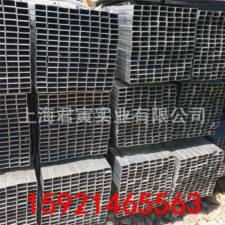 直销 友发热镀锌方管50*100*4 60*120*5 搭建阁楼 横粱杠量大优惠