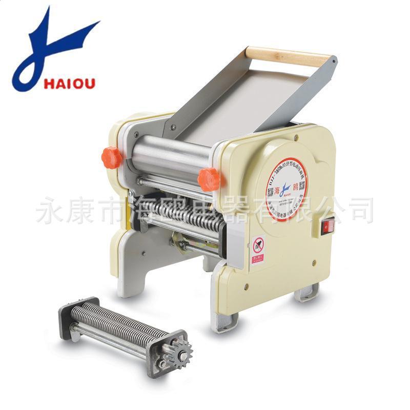 海鸥DJJ-180C经济型电动压面机面条机商用家用饺子皮机擀面机