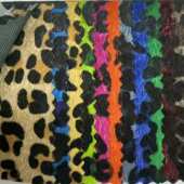 辅料批发 饰皮革面料服装 现货小批秋冬马毛豹纹斜纹底布箱包鞋 帽装