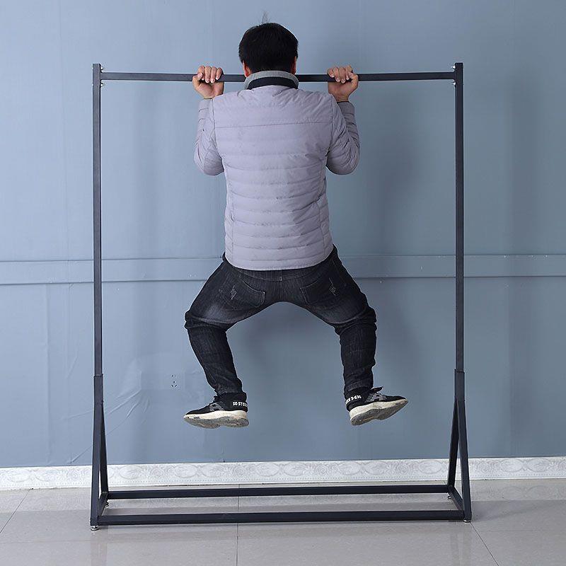 需定制铁艺服装店展示架落地式中岛衣架男女衣服店货架家用晾衣架