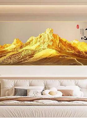 卧室沙发挂画壁画头画背景墙主金山客厅床头孩子卧床背靠装饰画