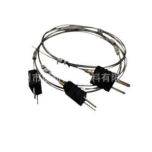 TypeK迷你热电偶连接器（0.5mm)1m长温度传感器PVC绝缘