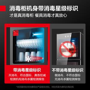 德玛仕商用消毒柜立式大容量餐饮餐具不锈钢消毒碗柜茶杯碗筷消毒