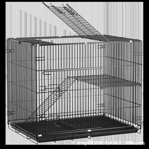 新屋别墅厕窝笼猫猫猫家用一体幼家用猫猫咪猫猫舍猫两层养大号