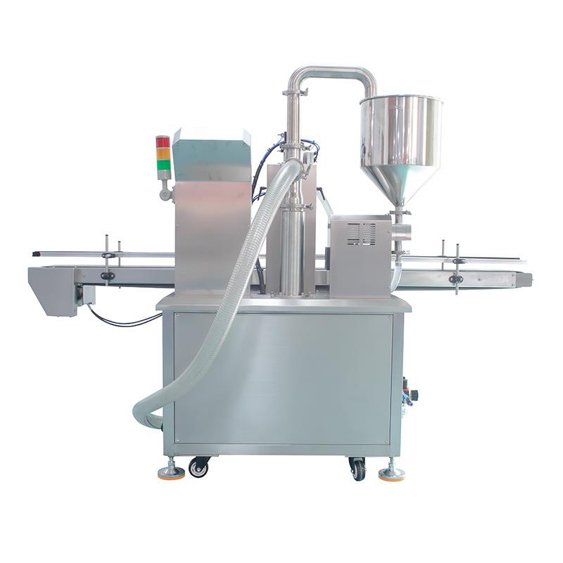全自动齿轮泵灌装机化妆品乳水洗面奶单头伺服齿轮泵灌装机分装机