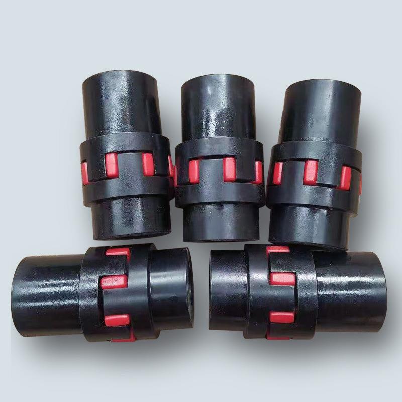 XL星型弹性梅花联轴器钢性爪式大扭矩联轴器非标件星型联轴器