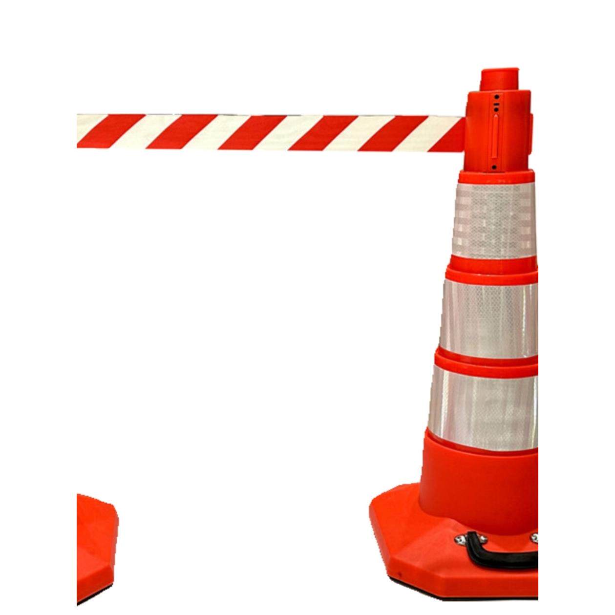 可伸缩道路锥火灾应急可伸缩道路锥路障反射锥筒一体化道路锥警告