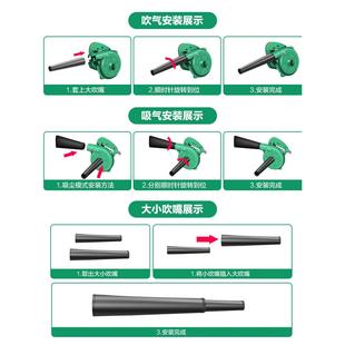 德大国美耐特?功率风灰机923工业用清除尘吹灰工具220鼓v吹风机