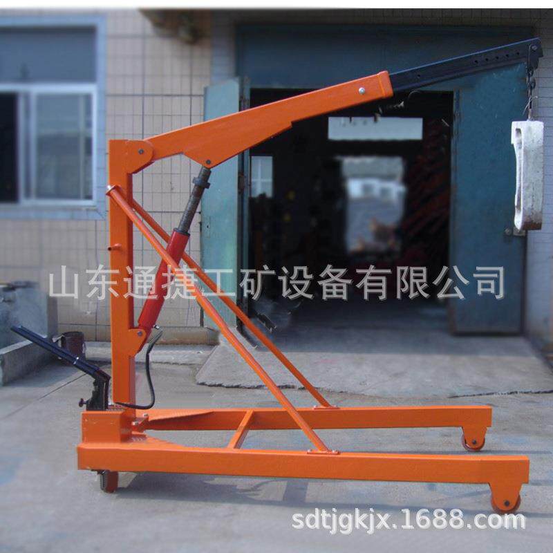 .5-2吨折叠压吊车1吨手动液压小吊车MAGA-102发动0机吊吨架2液小
