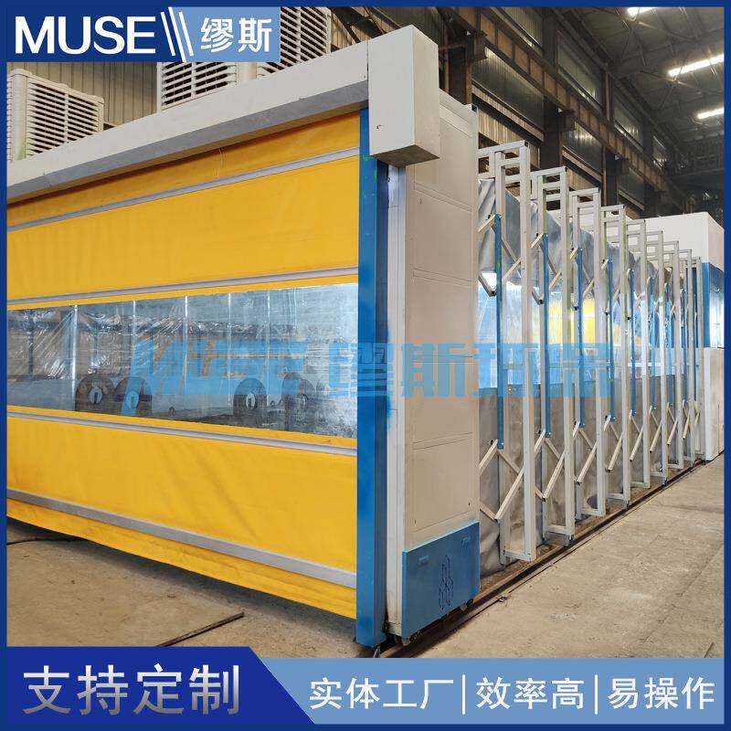 环保型喷漆房大型移动伸缩喷漆房汽车烤漆房
