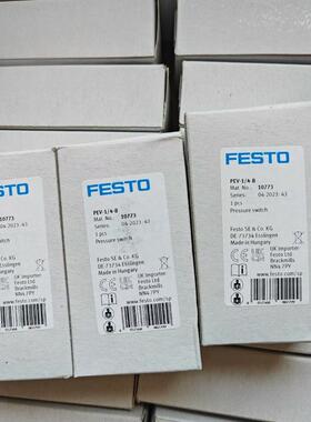 FESTO费斯托压力开关VPEV-1/8 150261/VPEV-1/8-M12 192489