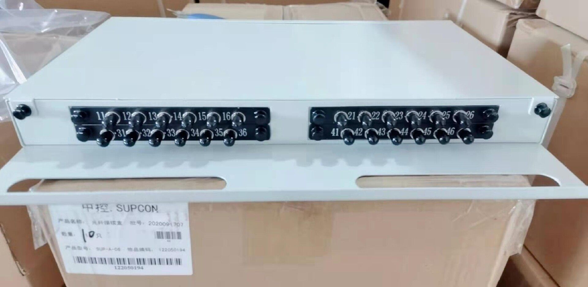 全新的浙大中控 SUP-A-24光纤接续盒，原包装供货。