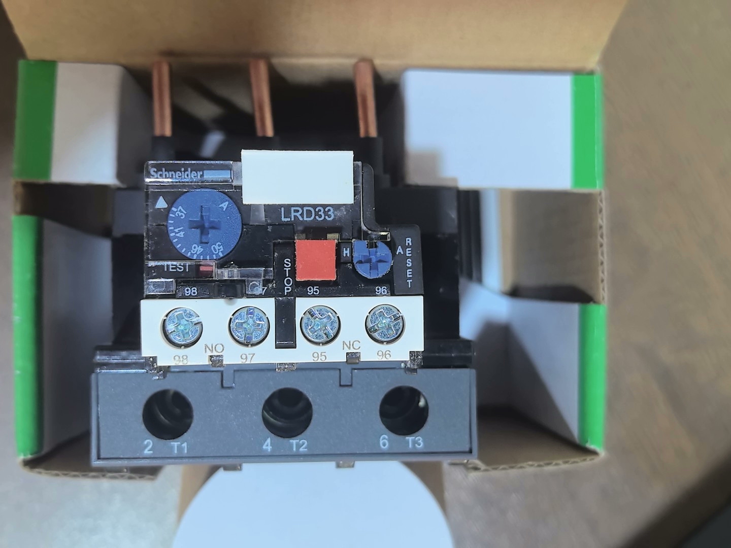 施耐德热过载继电器 LRD3357C