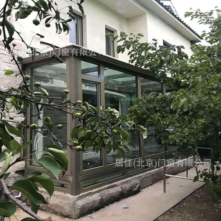 北京海淀花园阳光房 别墅阳光房露台阳光房 断桥铝玻璃花房