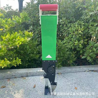 包谷点播器单人手提双筒施肥播种器农用加厚黄豆玉米精量补种器