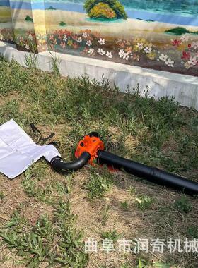 大AZE功清率收园林手清提式风力扫吹风机环卫理落叶集汽油吸叶机