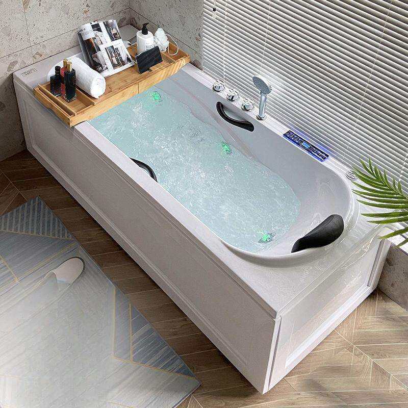 加厚亚克力浴缸小户型成人浴缸冲浪按摩恒温加热浴缸豪华智能浴盆