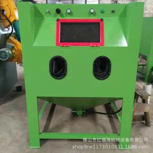 五金制品处理喷砂机手动喷砂机移动加压式 打砂机喷砂罐抛丸清理机