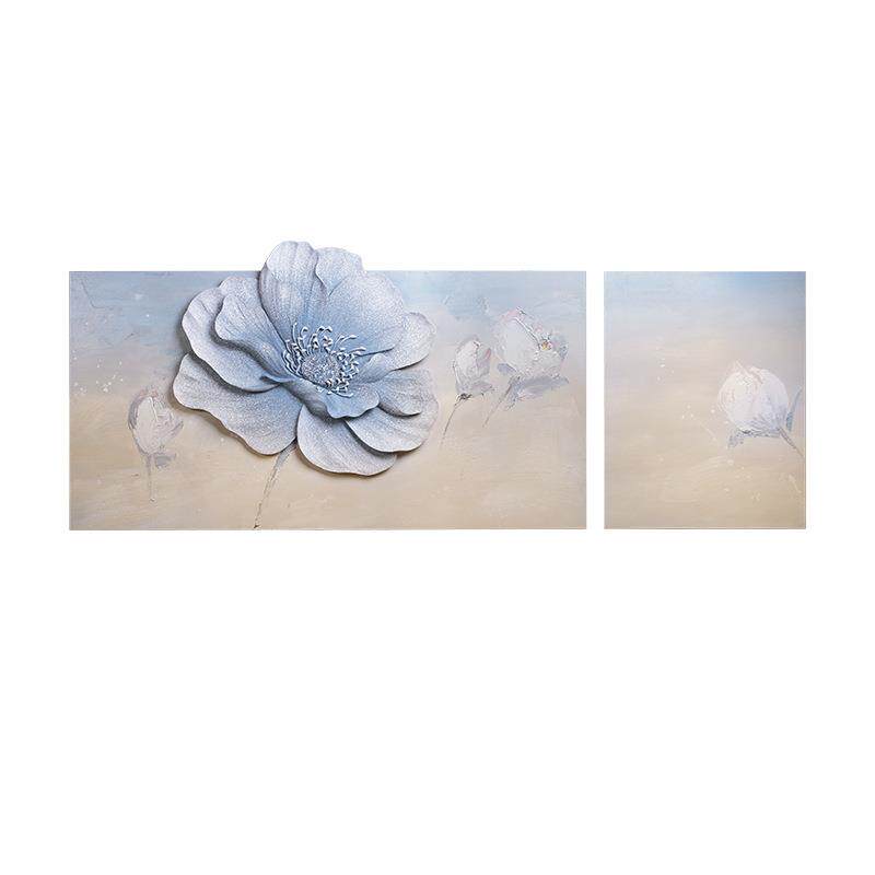 浮雕家饰立体沙发背景墙三联装饰画壁画客厅挂画轻奢高端现代简约