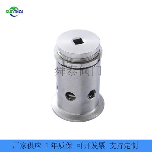 卡箍式自动泄压阀呼吸阀304不锈钢排气阀调节型呼吸阀