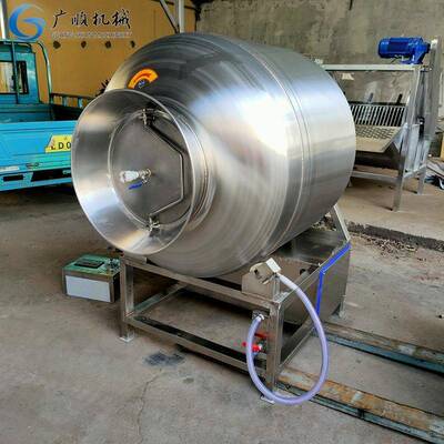 肉类鱼类大型腌肉机快速入味鸡肉羊肉腌制机商用牛肉真空滚揉