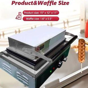 Machine 1550W Non Waffle Dog Maker Hot Roller Stick