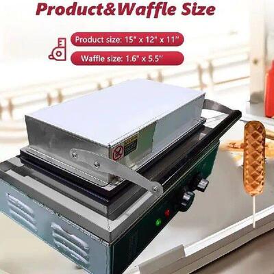 Waffle Stick Maker Machine 1550W Non-Stick Hot Dog Roller