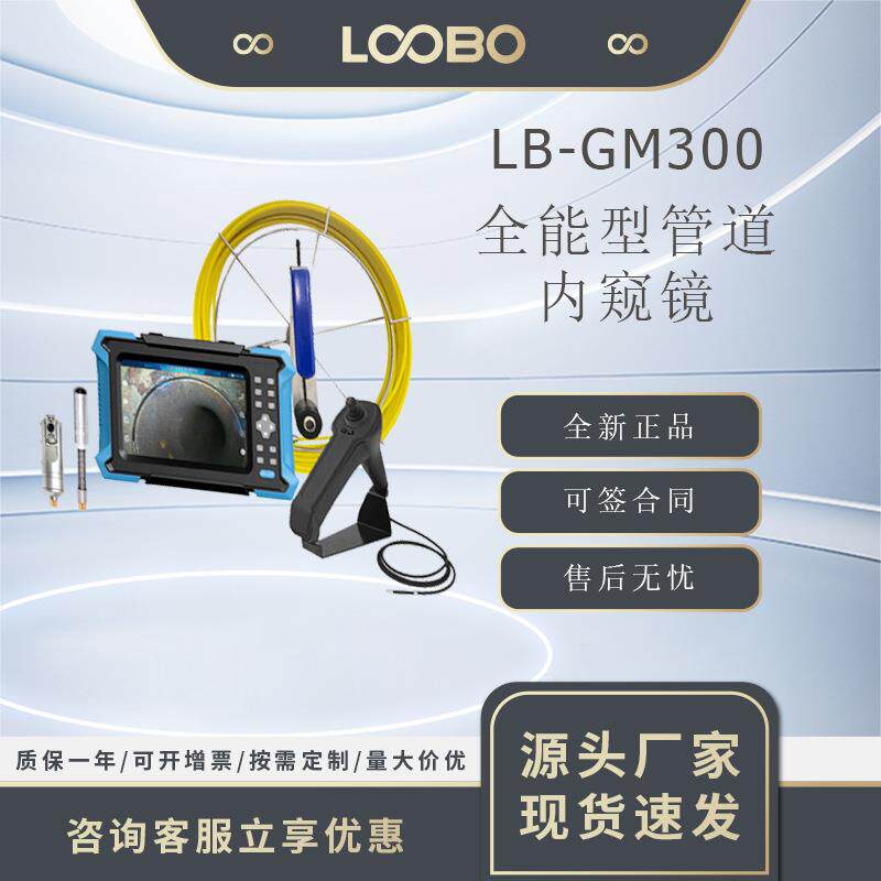 全能型双镜头管道内窥镜业管道无损检测内窥镜LB-GM300