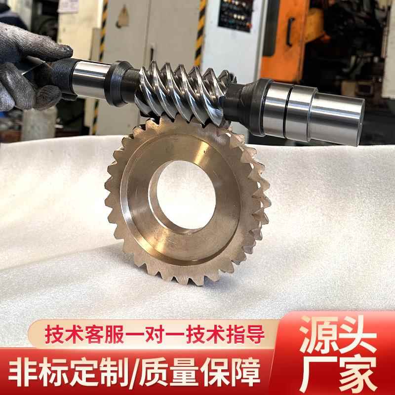 专业涡轮蜗杆加工定做优质蜗杆多头蜗杆高速蜗杆蜗轮定制