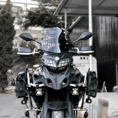 适用于机车倍力尼金鹏TRK502 502X 552 552X改装前挡风玻璃挡风玻
