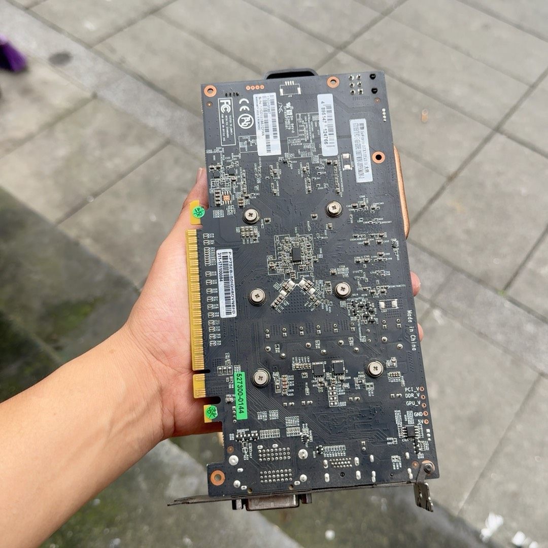 影驰GTX1050Ti-4G  大将  双风扇 6品供电 无