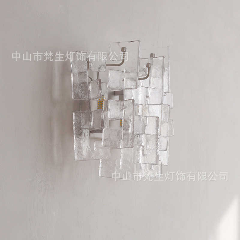 复古中古玻璃壁灯美式法式客厅电视墙卧室壁灯走廊床头壁灯,家装灯饰光源,壁灯,淘宝优惠券,粉丝福利购,淘宝优惠卷