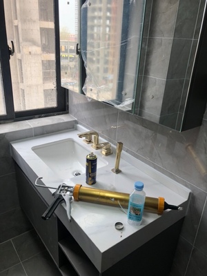 北欧轻奢组合现代简约大理石浴室柜怎么样？用后一周发现软肋