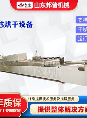 砂芯烘干设备陶瓷过滤网干燥大型隧道式工业微波炉风干